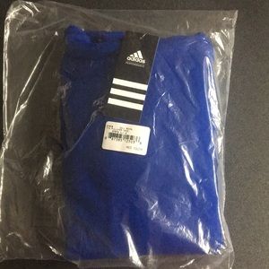 Blue Adidas youth medium hoodie new with tags